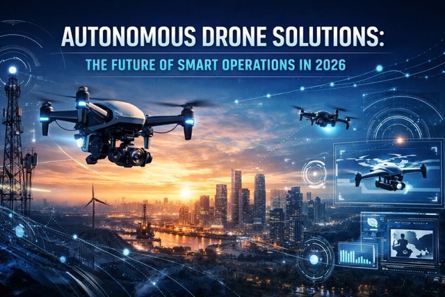 Autonomous Drone Solutions: The Future of Smart Operations in 2026
